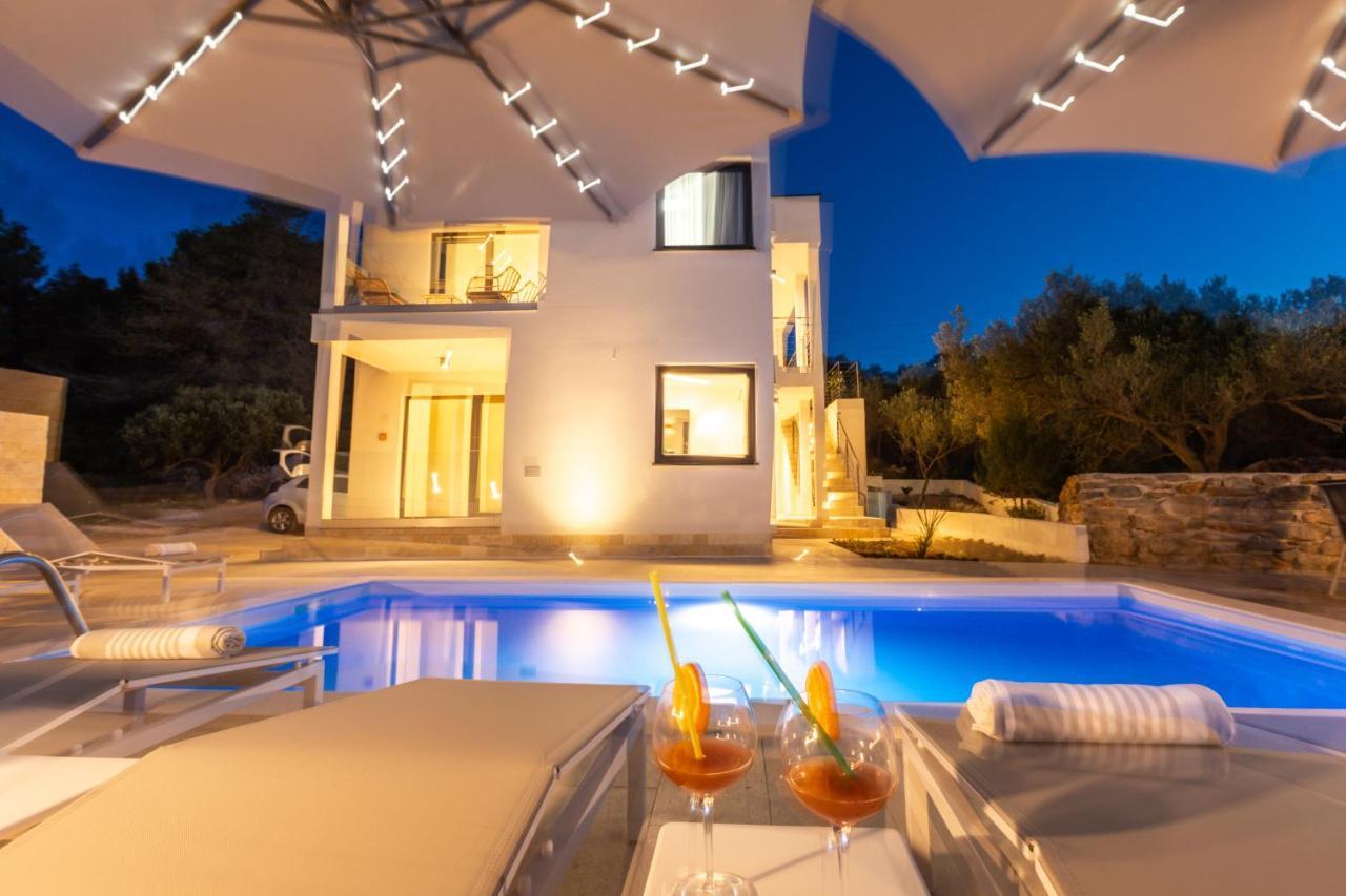 Luxury Apartments Mauro With Heated Pool Bozava Luaran gambar