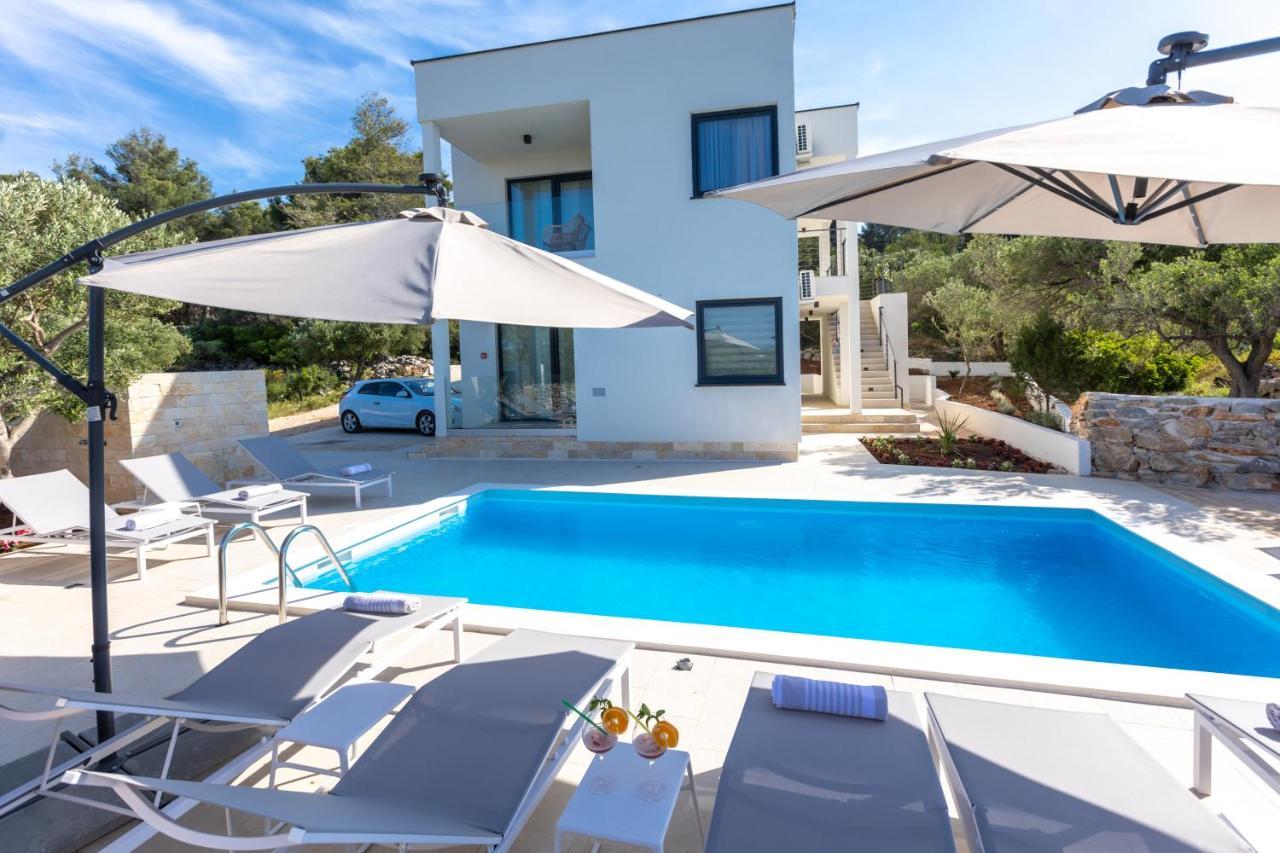 Luxury Apartments Mauro With Heated Pool Bozava Luaran gambar