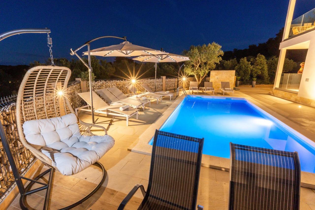 Luxury Apartments Mauro With Heated Pool Bozava Luaran gambar