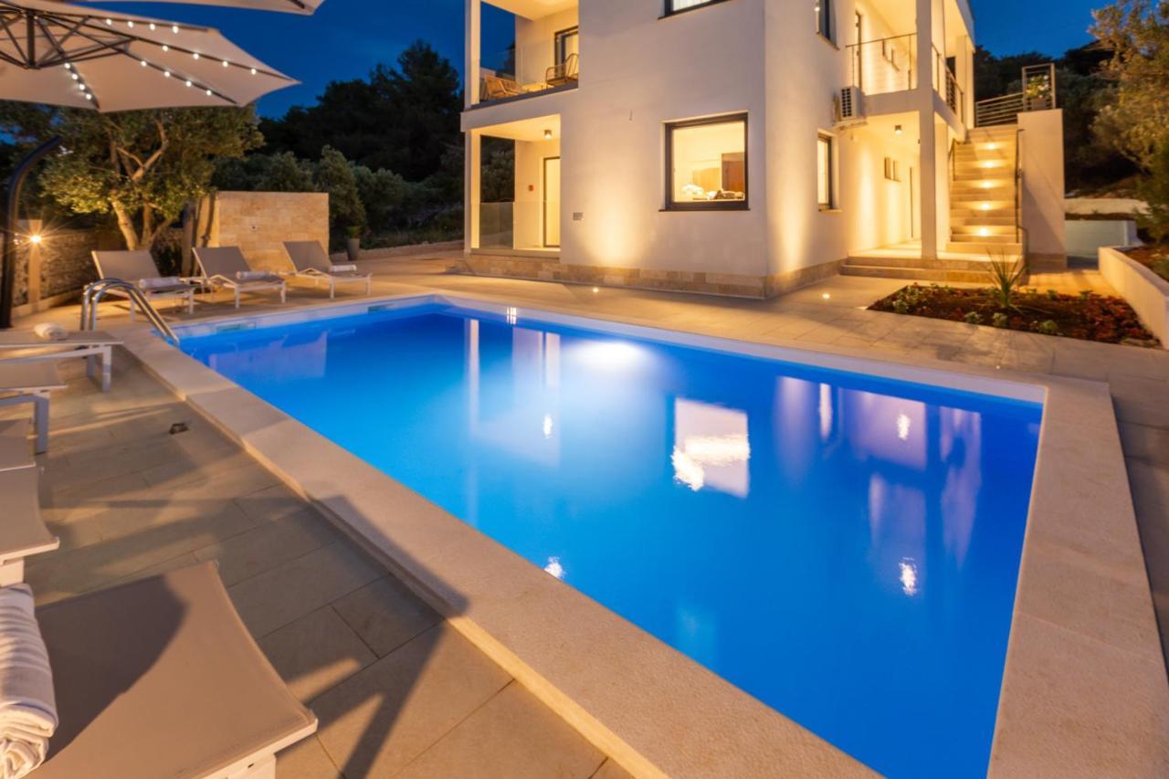 Luxury Apartments Mauro With Heated Pool Bozava Luaran gambar
