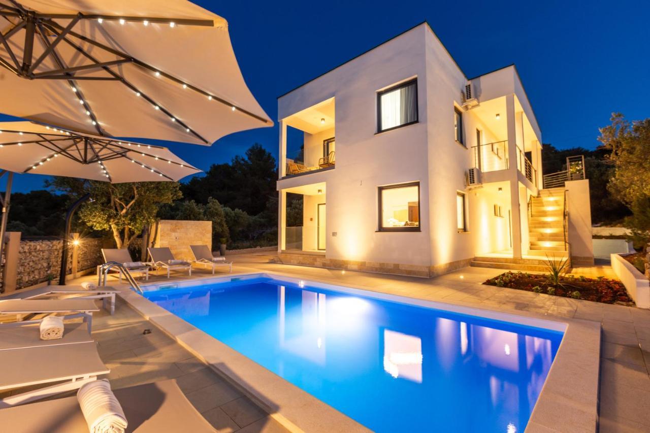 Luxury Apartments Mauro With Heated Pool Bozava Luaran gambar
