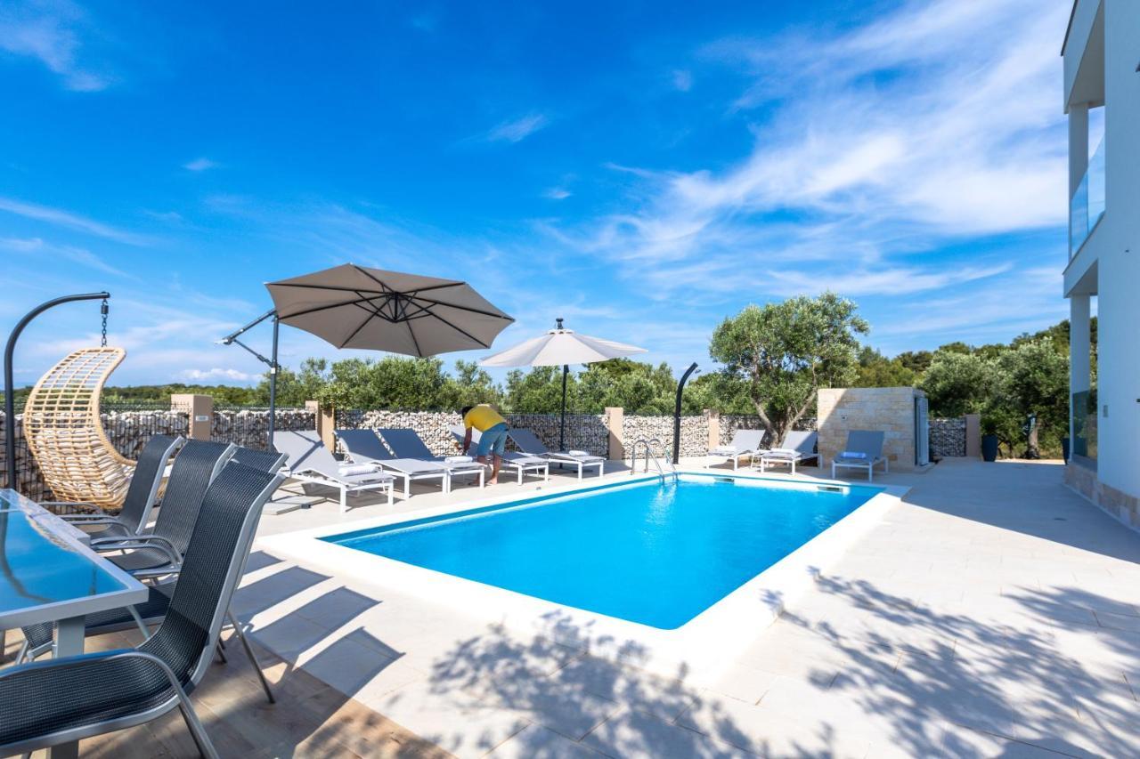 Luxury Apartments Mauro With Heated Pool Bozava Luaran gambar