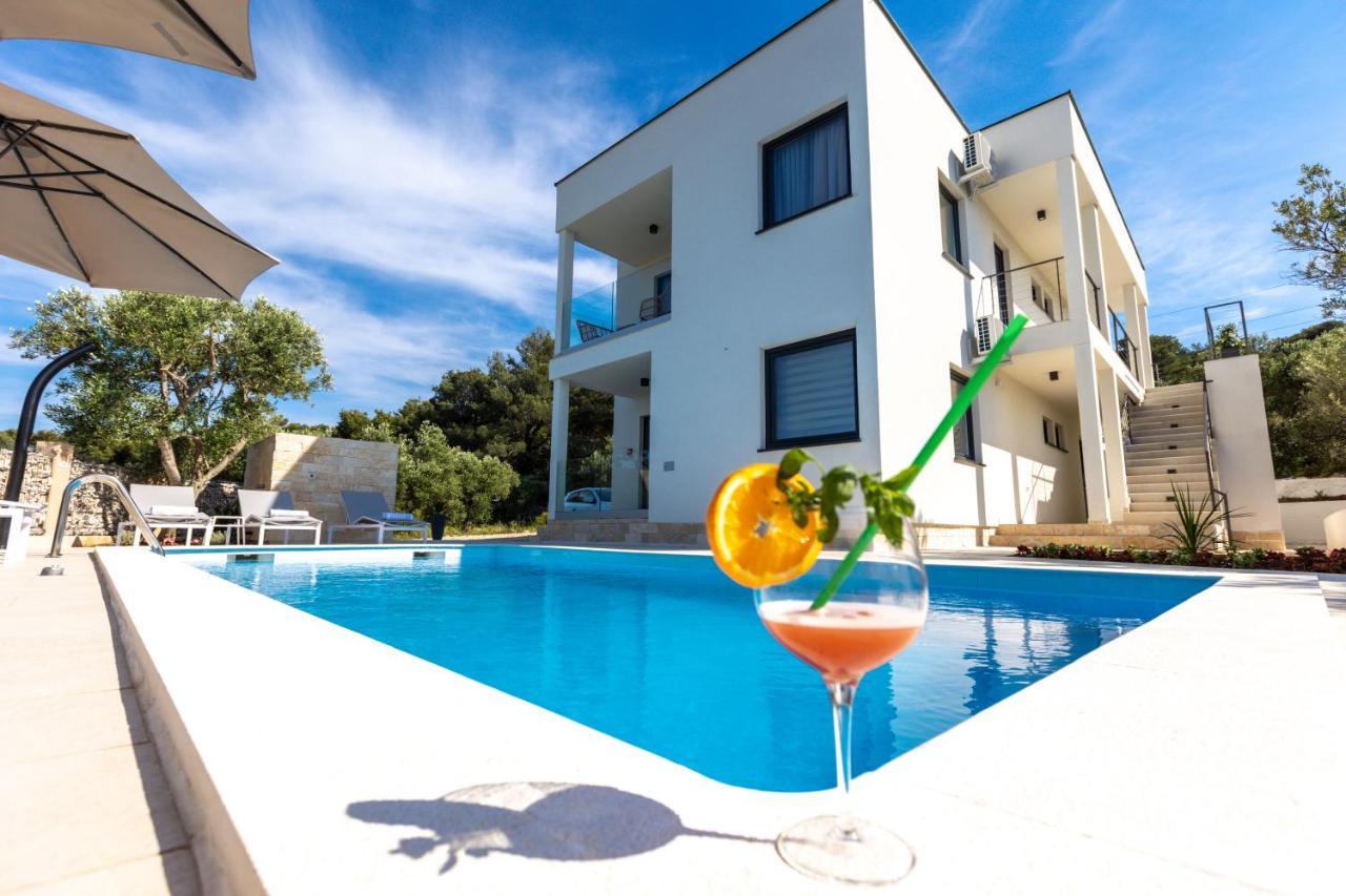 Luxury Apartments Mauro With Heated Pool Bozava Luaran gambar