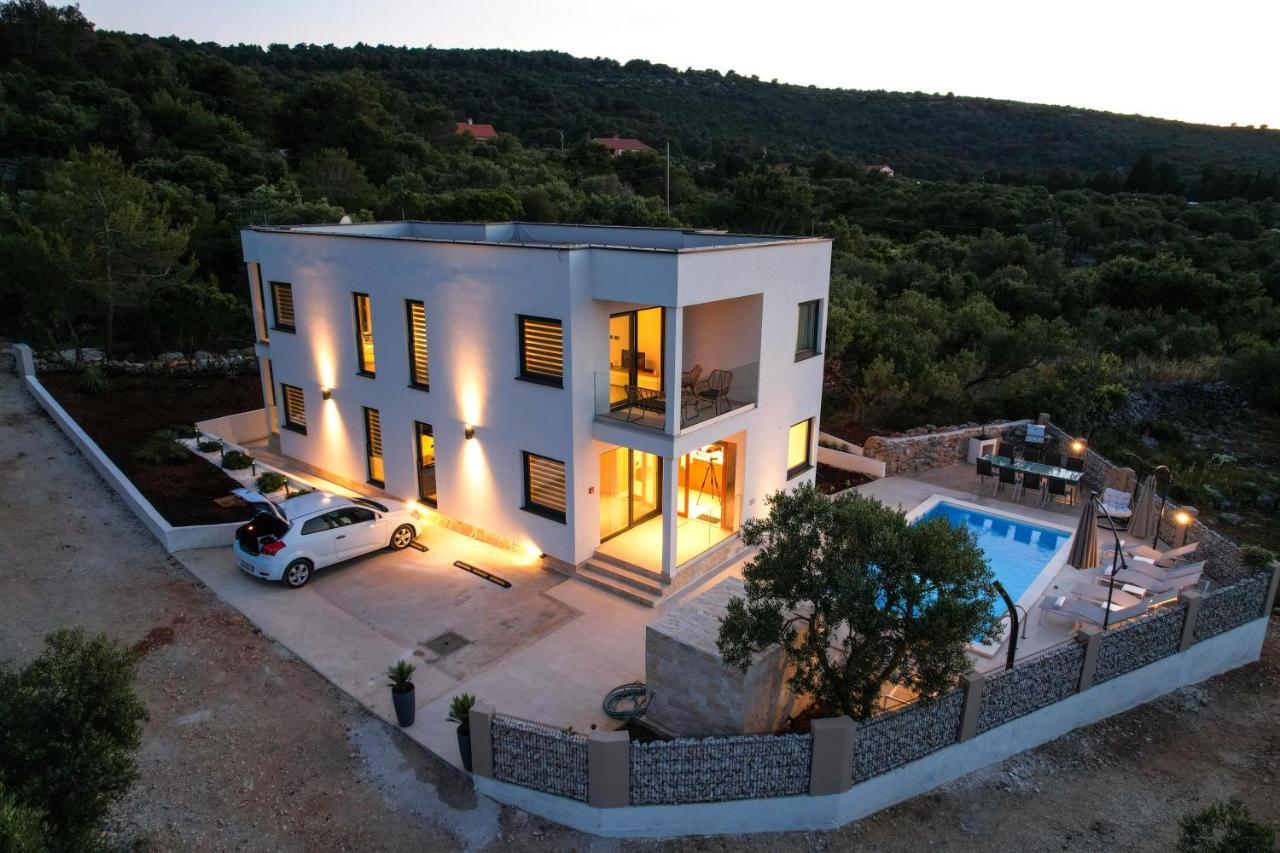 Luxury Apartments Mauro With Heated Pool Bozava Luaran gambar